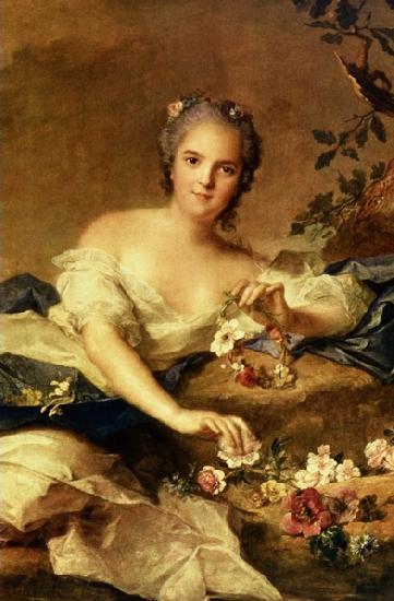 Jean Marc Nattier Portrait of Anne Henriette of France oil painting picture